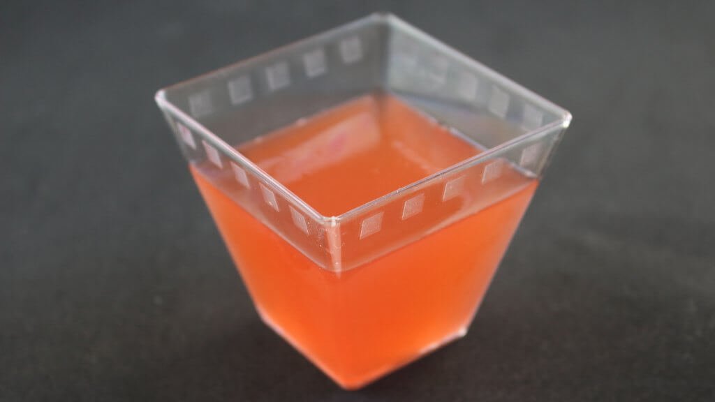 gelatina all'arancia