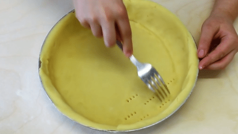 La crostata al limone