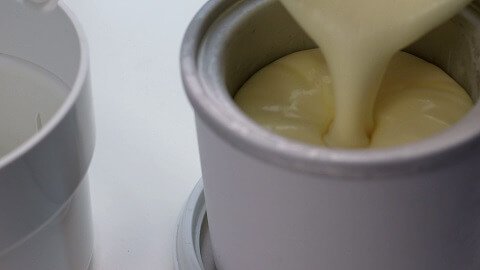 mantecatura del gelato